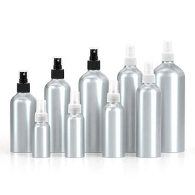 YANSEN 30-1000ml Aluminum Empty Cosmetic Bottle with Pump for Essential Oils Spray Perfume Bottle with Sealing Type Pump Sprayer