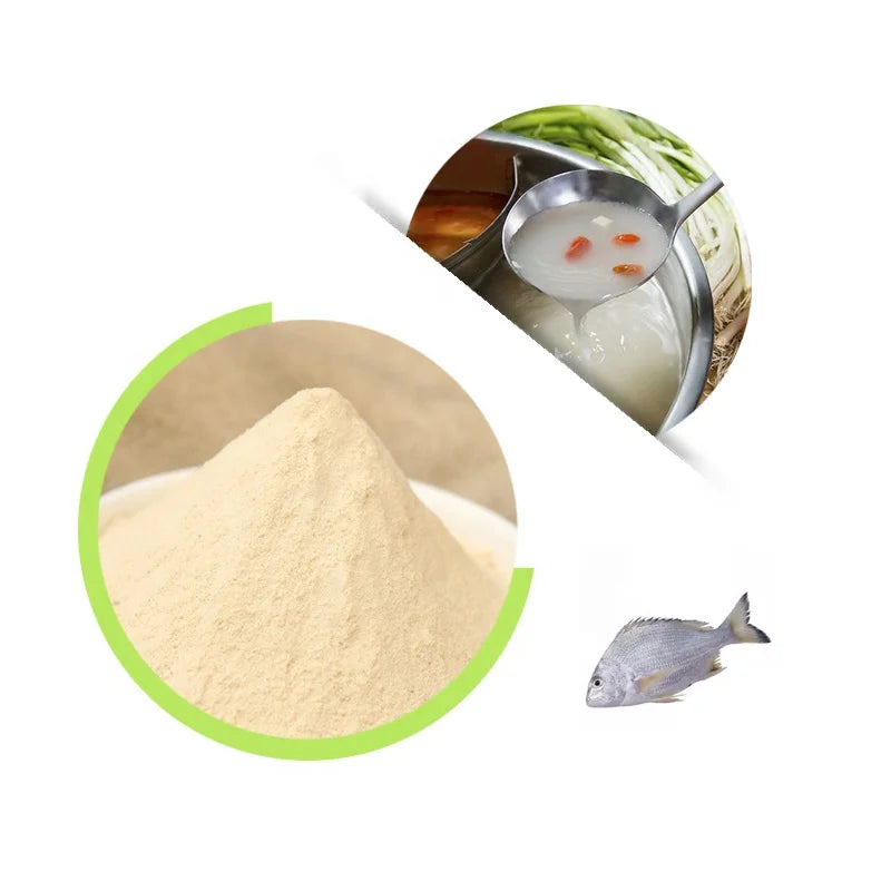 ISO22000 Certified Food Grade Natural Freshwater Fish Powder/River Fish Powder Flavoring Agents for Functional Food