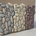 Wholesale Artificial Stone Garden Table Top Cobbles & Pebbles Wall Panel for Outdoor Application PU Wall Cladding From China