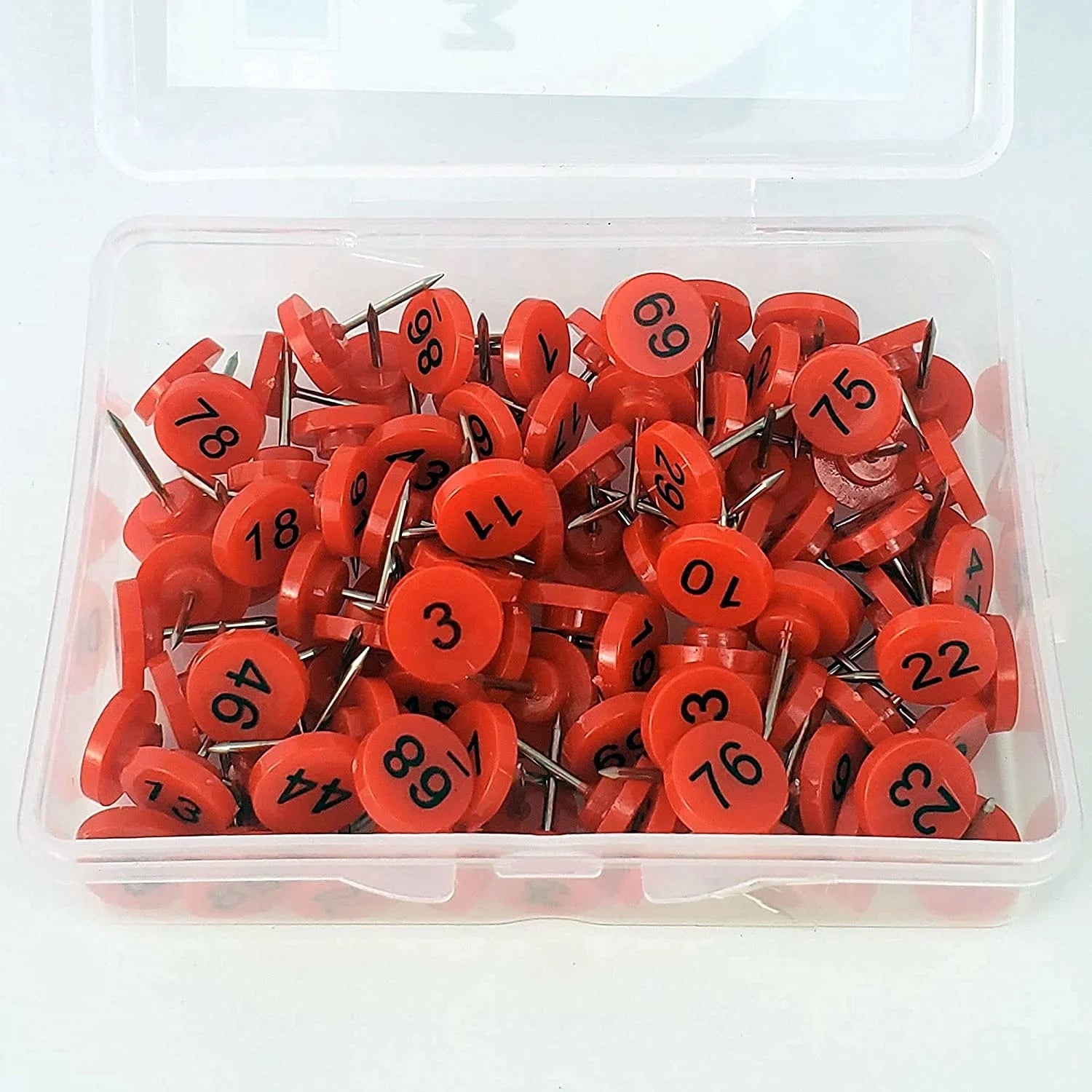 The Customized Numbered Push Pinsnumber Map Pins with High Quality