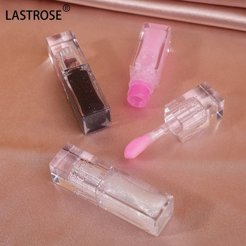 Color Changing Lip Oil Gloss Tint Shimmer Glitter Shiny Magic Fruit Flavouring Vegan Black pink clear Lipgloss Lip Plumper Oil