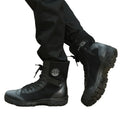 Black Delta Desert Combat Tactical Ankle Boots Safety Camouflage Shoes Breathable Waterproof Rubber Insole OEM Logo