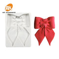 AK Large Bow Tie Silicone Mold for Chocolate Fondant Jelly Candy Cake Decoration Baking Tool Bow-knot Resin Art Moulds