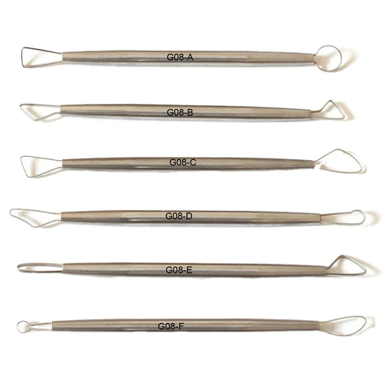 Xin Bowen Pottery Sets Stainless Steel Sculpture Clay Sculpture Clay Scraper Tools Kits