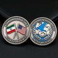 Manufacturer Custom 3D Silver 3D Metal Blank Holder for Old Coin Collectors Engraved Antique Gold Challenge Coin Welding