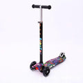 Ultra-high Strength Manufacturer Wholesale Cheap Prices of Three Roller Skating Parent Child Kids Folding Mobility Scooter