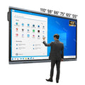 Hot Sales 55/65/75/86/98/110 Inch Interactive Displays Digital Flat Panel Whiteboard Touch Screen Smart Whiteboard for Classroom