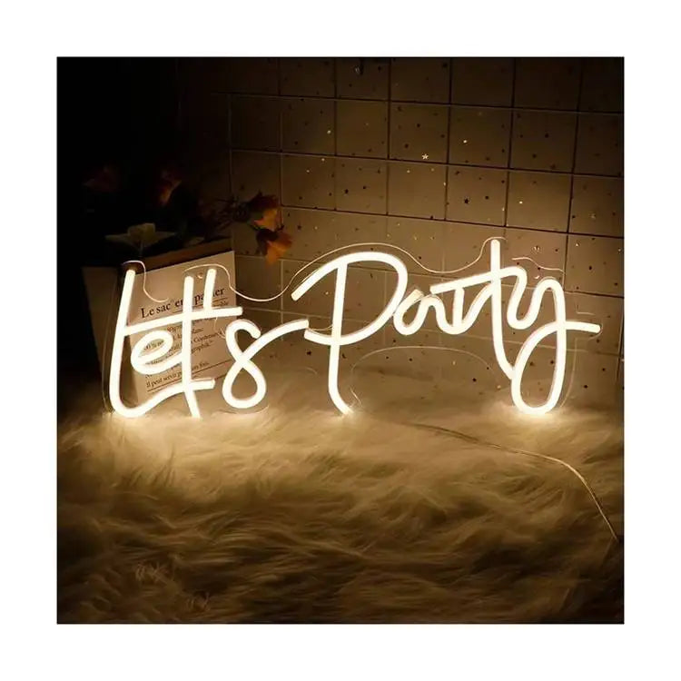 Wholesale Custom LED Neon Signs Pink Lip Indoor Electronic Sign for Wall Decor Personalized for Event Party