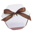 2022 High Quality Eco-Friendly Recyclable Customizable Kraft Hexagon Shape Matt Lamination Candle Photo Frame Gift Box Window