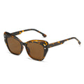 Trendy Cat Eye Sunglasses Women Rivet Design Cateye Frame Sun Glasses Men Vintage Shades Eyewear UV400 Wholesale Female QB9174