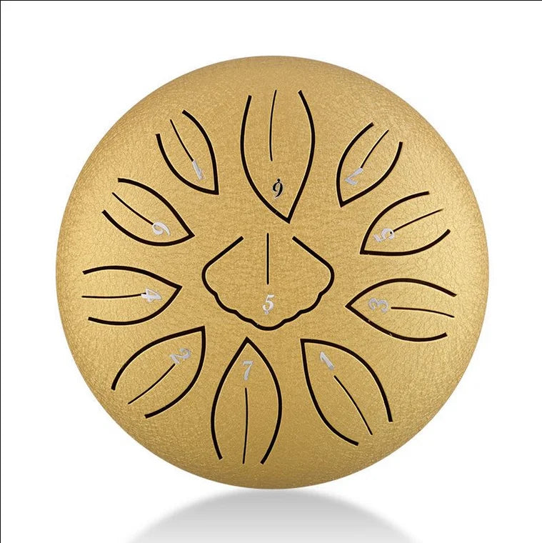 2021 for Amazon Hot Selling 6-Inch 11-Tone Carbon Steel Tongue Drum Ethereal Musical Instrument Accessory