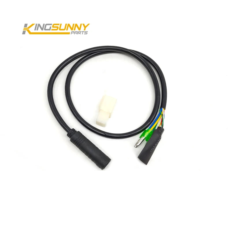 60CM 9 Pin Wheel Hub Motor Transfer Two-stage Line Cable for Electric Bicycle Replacement Parts Ebike Accessory