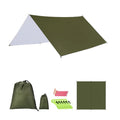 WOQI Outdoor Travel Polyester Shade Cloth Waterproof UV Protection Tarp for Terrace Camping Tent Awning Canopy