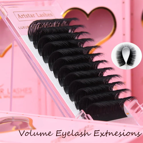 0.03 0.05 0.07 Automatic Fan Lashes Silk Mega Volume One Second Rapid Blooming Easy Fan Volume Fans