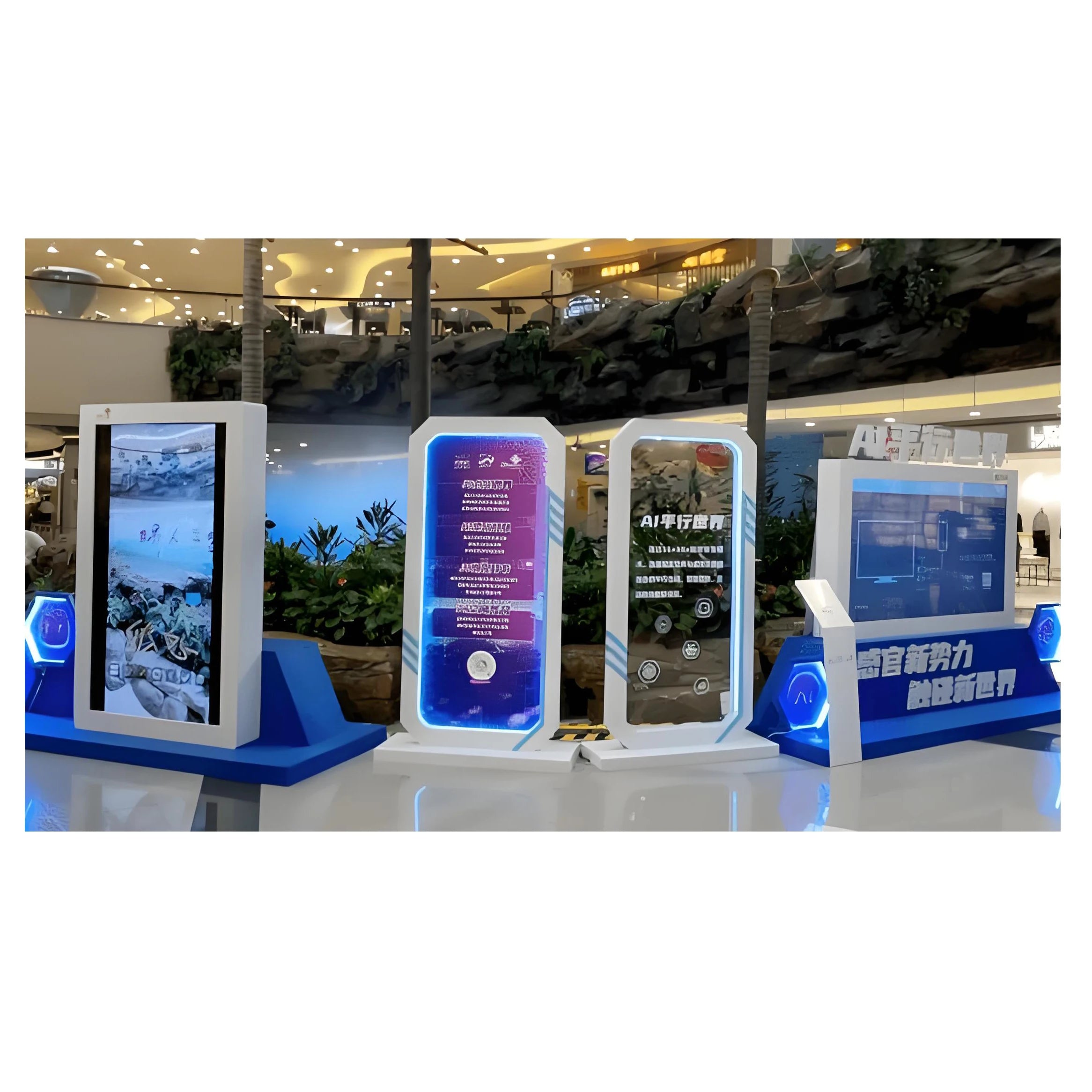 GPXP Best-Selling High Brightness Transparent LED Display Panel Indoor TV Curtain Wall Clear LED Panel for Video Applications