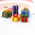 Hot Selling Christmas Resin Accessories Simulation Color Gift Box Mobile Phone case DIY Material