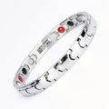 Classic Titanium Steel Magnetic Bracelet Religious Style Stainless Steel for Engagement and Anniversary