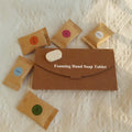Eco Friendly Disposable Solid Foaming Hand Soap Cleaning Tablets with Rose Jasmine Lemon & Lavender Essential Oil