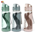 Beeman Tritan Luxury Straw Clear Acrylic Tumbler Portable Plastic Water Bottles With Handle