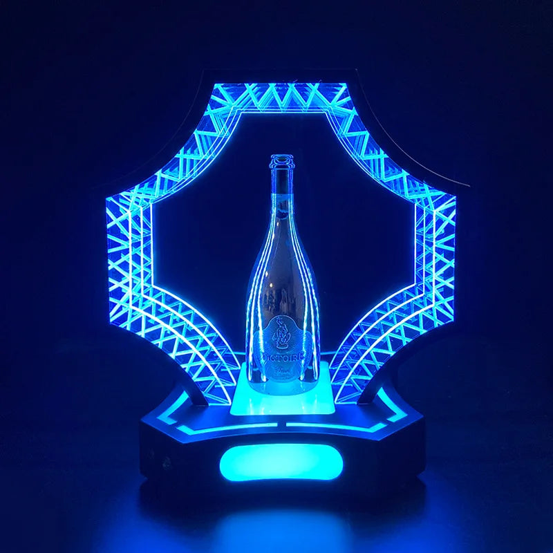 Hot Selling Custom VIP Metal Bottle Presenter Personalized Nightclub Serving Presentation