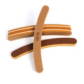 Custom Logo Emery Board Nail Buffer File Washable Brown Sponge Nail Files 100/180