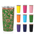 20 oz Copper Tumbler Custom 20oz Copper Plated Travels Mug Double Wall Insulated Stainless Steel Coffee Tumbler with Slider Lid