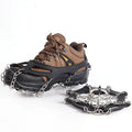 19 Teeth Stainless Steel Crampons Ice Cleats Traction Snow Grips/Ice Grips Traction Cleats/Non Slip Ice Cleats