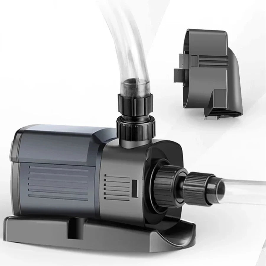 220v-240v Plastic Submersible Fish Pond Suction Pump Mute Frequency Conversion Water Pump with Energy Saving Circulation Filter