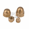 DIN1587 Brass Hex Nuts M3 M4 M5 M6 M8 M10 M12 M14 M16 M18 M20 Dome Head Cover Semicircle Acorn Nuts