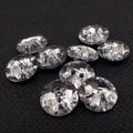 Wholesale 2-Hole Plastic Buttons 2 Holes Acrylic Diamond Sewing Crystal Buttons for Garments