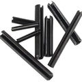 Carbon Steel Bright Finish TiCN Coated DIN ANSI ASME JIS ISO Spring Steel Slotted Dowel Pins Grade 4.8/8.8/10.9/12.9 Customized
