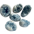 Wholesale Natural Crystal Blue Celestite Geode Cluster Healing