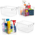 Perfect Kitchen Organization Plastic Storage Bins Fridge Organizer Storage Holders