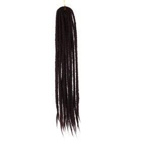 Synthetic Dreadlock Extensions Handmade Crochet Hair Reggae Hair Hip-Hop Style Long Soft Light Dreadlocks Extensions