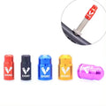 Cheap Custom Color Free Design Bicycle Parts Aluminum Alloy Color Bicycle Tire Valve Cover