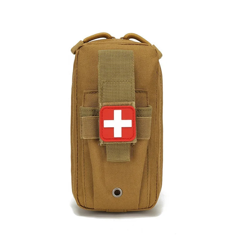 Molle Medical Pouch Tourniquet Holder Camouflage First Aid Pouch Small Trauma Kit IFAK Pouch Emergency EMT Med Kit for Camping