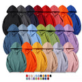 LS Interlock Custom Printed Men's Women's Hoodies Soft Double Side Cotton French Terry Crewneck Sweatshirts Fashion Brand Winter