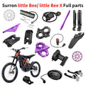 For Surron Stark Varg Back Fender Kids Bike Black Lbx Ultrra Bee Like 2025 Lightbee Odi Grips for Electric Pour Efant Dirt Kid