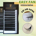Lash Industry Best Seller Easy Fanning Volume Lashes One Second Auto Fan Blooming Eyelash Extensions