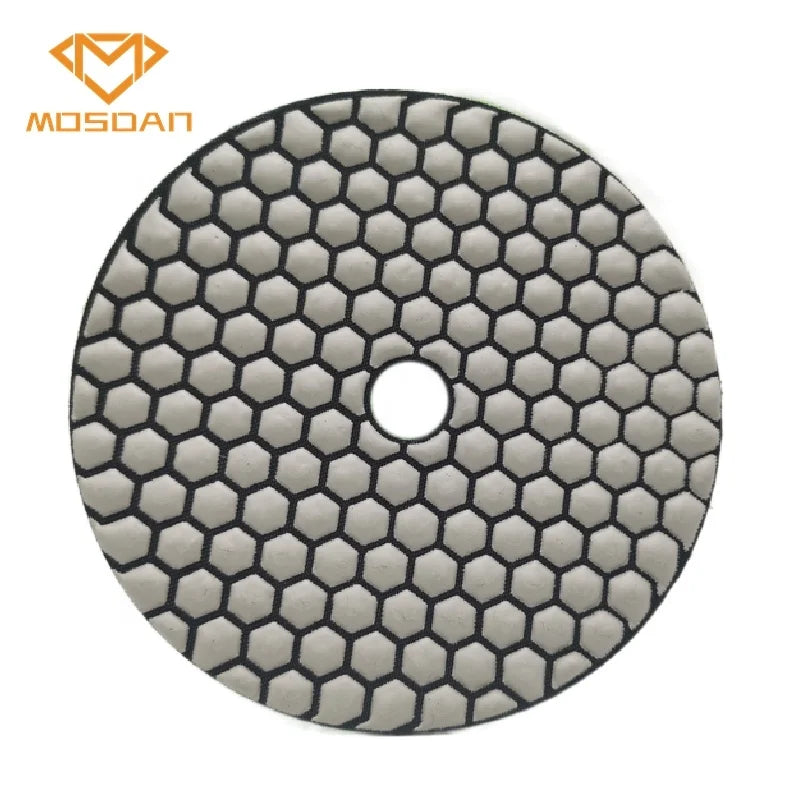 150mm 6 Inch Durable Life Dry Polishing Pads for Concrete Marble Granite