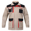 Flame Retardant Breathable Cotton Work Coverall-Safety Clothing with Reflective Tape & Anti-Static Features CE Certified Unisex