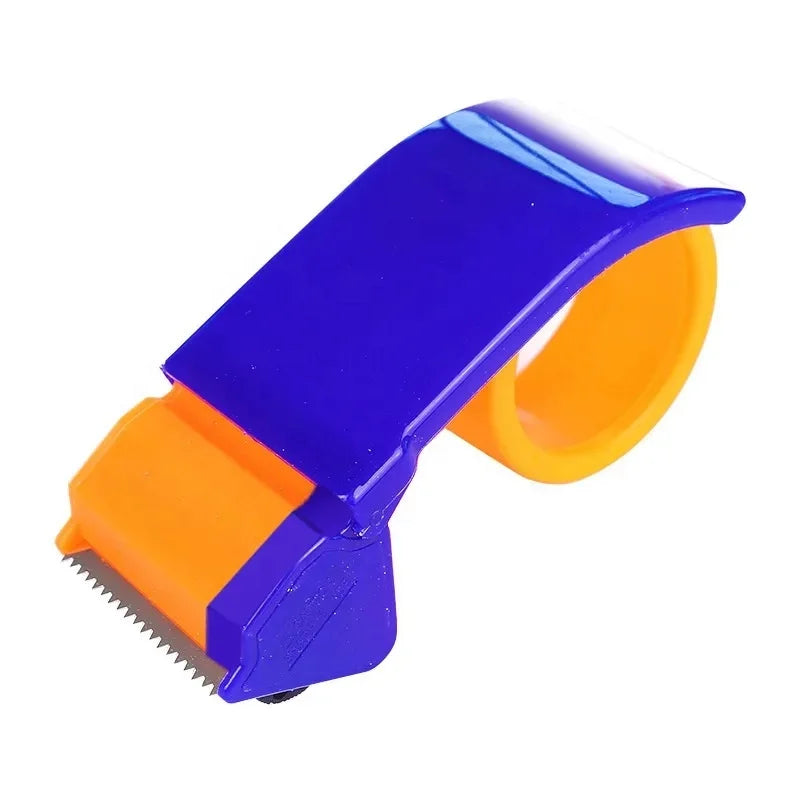 Portable Classic Adhesive Sealing Tape Cutter Plastic Cheap Packing Tape Dispenser