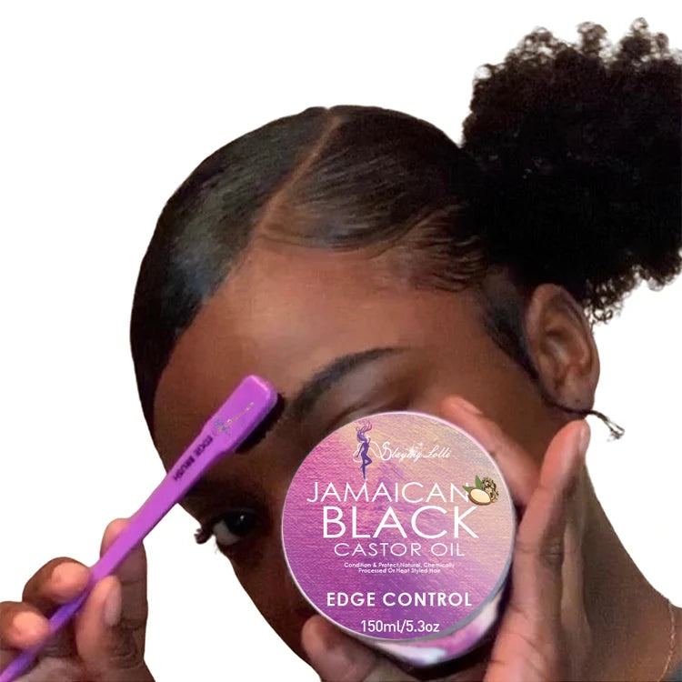 Perfect Styling Braids & Locs Olive Oil 72 Hour Hold Custom Edge Control No Flake Private Label for 4C Hair