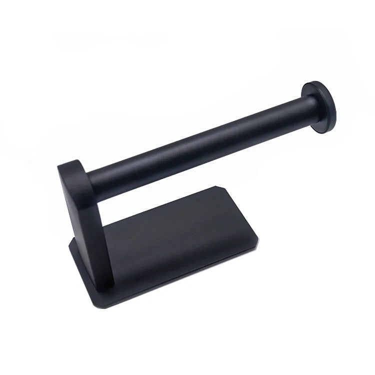 Custom Aluminum Alloy Toilet Paper Holder With Shelf Roll Paper Holder Toilet Roll Paper Holder