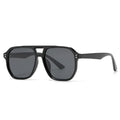New Style Factory Polarized Sunglasses Double Bridge TR90 Square Frame Cheap Sun Glasses Personalized TR Men Women Sunglasses