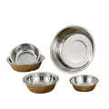 Adjustable Eco-Friendly Automatic Stylish Stainless Steel Double Pet Dog Water Bottle & Drinking Bowl Portable for Cats & Dogs