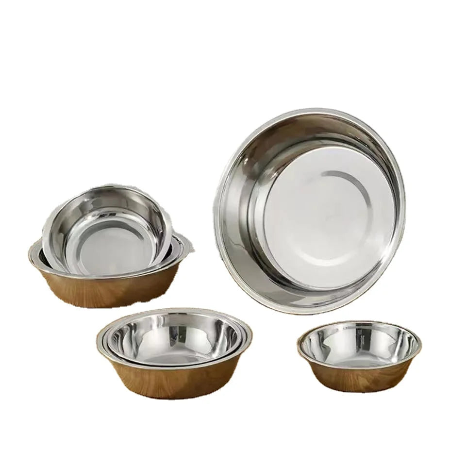 Adjustable Eco-Friendly Automatic Stylish Stainless Steel Double Pet Dog Water Bottle & Drinking Bowl Portable for Cats & Dogs