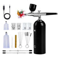 Rechargeable Portable Cordless Auto Airbrush Gun Kit Autolock Upgraded Airbrush Kit with Food Color Ink