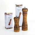 Multi-Function Manual Ceramic Core Solid Wood Pepper Spice Grinder Kitchen Seasoning Bottle Tool Sustainable Custom Brand Mills