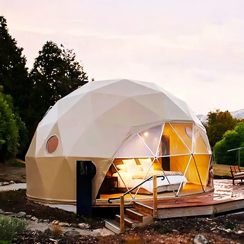 Outdoor Party Large PVC Geodesic Glamping Dome Round Circus Igloo Ball Tents for Sale